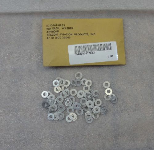 1400 each FLAT WASHERS FITS #8 SCREW 5310001670833 NEW!