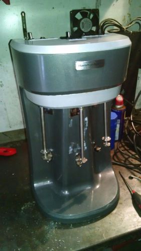 HAMILTON BEACH HMD400 COMMERCIAL TRIPLE SPINDLE MILKSHAKE DRINK MIXER