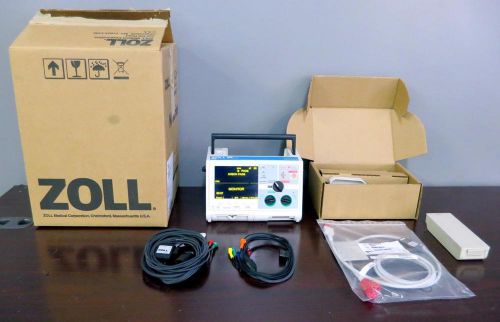 ZOLL M Series REFURBISHED Biphasic 12 Lead ECG Pacing Analyze ALS Hard Paddles