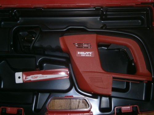 HILTI WSR 650-A  24V cordless reciprocating saw (TOOL ONLY WITH CASE)