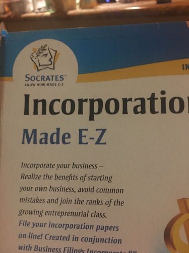 Incorporation Made E-Z Kit