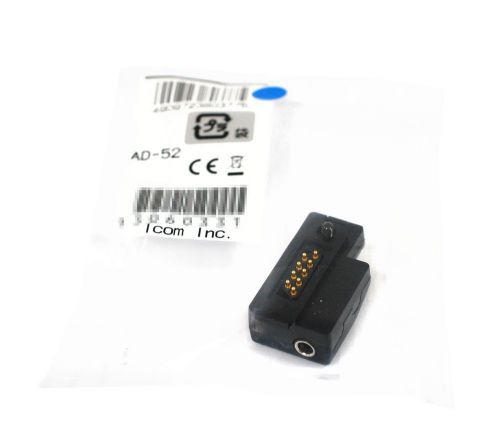 NEW ICOM AD-52 Earphone Jack Adapter for IC-F30 IC-F40 IC-F3061 IC-F4061