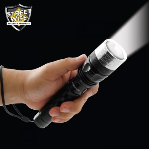 new Streetwise Cree LED Flashlight w/ Self Defense Spikes