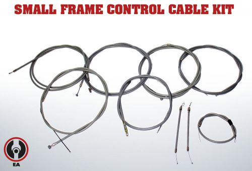 Vespa V50 PK PV Small Frame Control Cable Kit Friction Free Grey