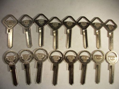 8 set old  vintage org ford     1952 - 1957  key blank  uncut   locksmith for sale