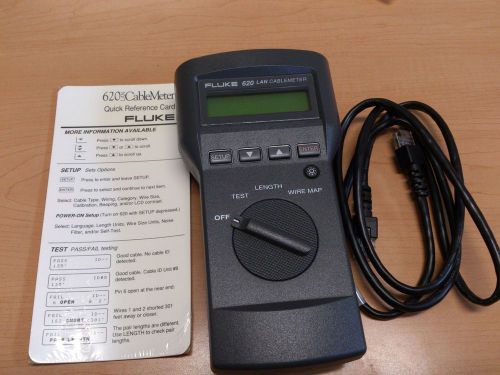 Fluke 620 LAN Cablemeter, MINT Condition!