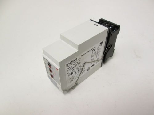 Carlo Gavazzi PPB01CM48 3 Phase Voltage Monitoring Relay 380-415VAC SPDT w/Mount