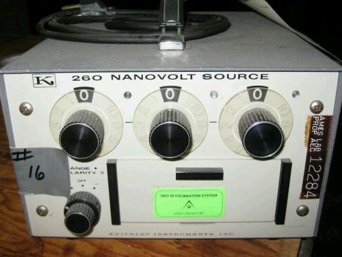 Keithley Instruments 260 Nanovolt Source