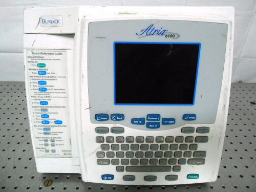 H128566 Burdick Atria 6100 ECG/ EKG Machine