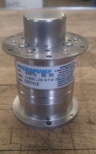 MICROPUMP 84975 EXTERNAL GEAR PUMP  GJSN2Z.JDS.B-P10.Q2