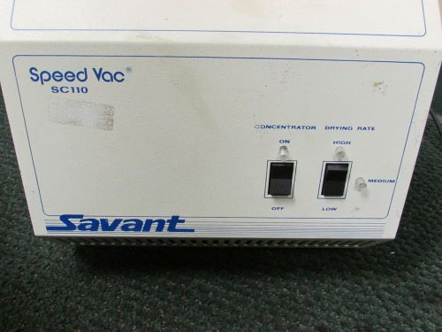 Speed Vac SC110 Savant Centrifuge