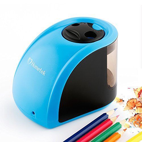 Electric Pencil Sharpener, Hometek, Used For Standard Pencils And Jumbo6-8mm and