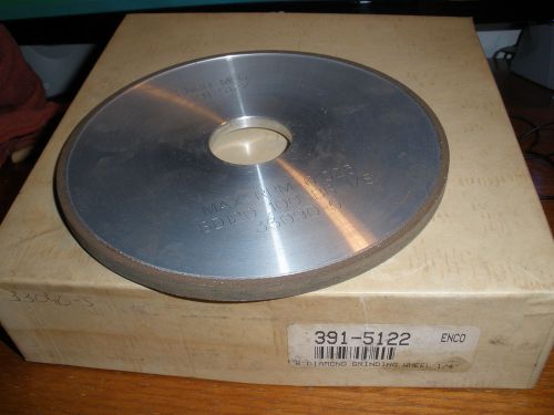 enco 391-5122, 6 inch dia. diamond wheel 1/4 inch wide . New U.S.A.