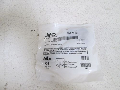 AUTOMATION DIRECT PHOTOELECTRIC SWITCH MV6-A0-0E *NEW IN FACTORY BAG*