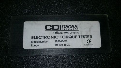 Electronic Torque Tester