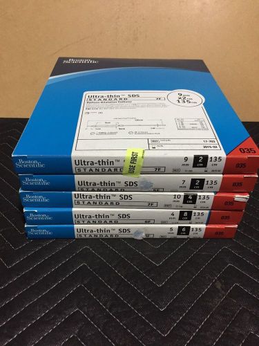 Mix Lot of 5- Boston Scientific #035-  ULTRA-THIN Standard , SDS