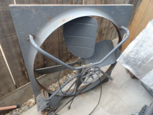 EXHAUST PANEL FAN - Industrial -  36&#034;  3/4 Motor      WORKS GREAT