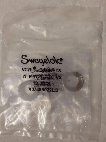 10 Swagelok NI-8-VCR-2-ZC-VS Nickel Side Load Retainer Gasket 1/2&#034; VCR (D6)