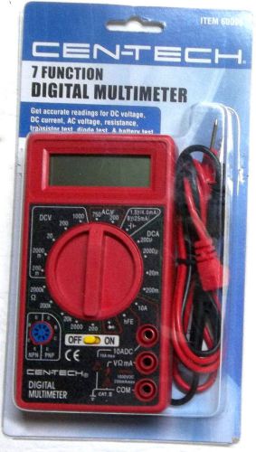 NEW 7 Function Digital Multimeter DC AC Multi-Tester Voltmeter OHM VOLT Meter