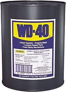 Wd-40,5gl pail for sale