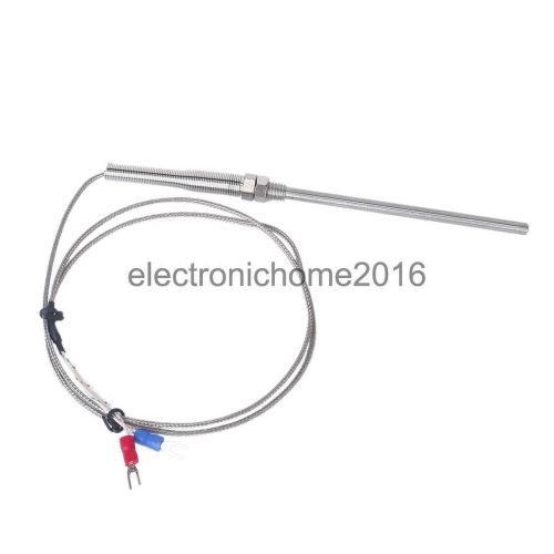 K-type temperature controller thermocouple sensor -100°c to 1250°c probe 1m for sale