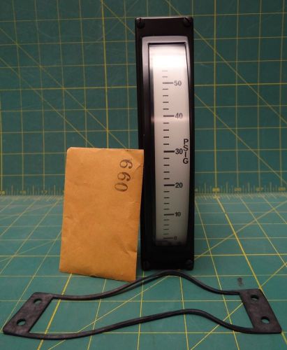 GE Aviation Special Scale Meter 0-60 psi P/N: 0062333 NSN: 6625-01-141-5404