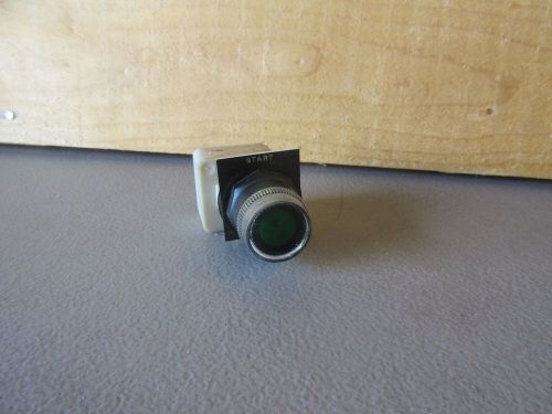 Square d 9001 series h type km1 green pushbutton *60 day warranty* tr for sale