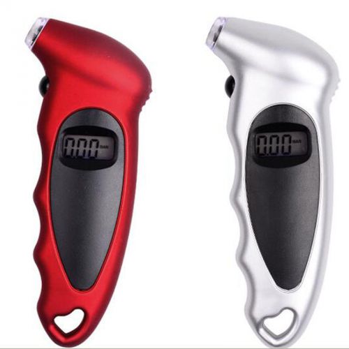 LCD Digital Car Auto Tire Tyre Air Pressure Gauge Tester Multi function NEW