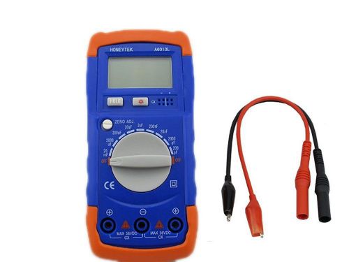 Signstek Digital LCD Display A6013L Manual Capacitance Capacitor Meter Tester...