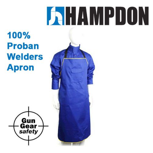 Royal Blue Proban Welding Apron AP7036