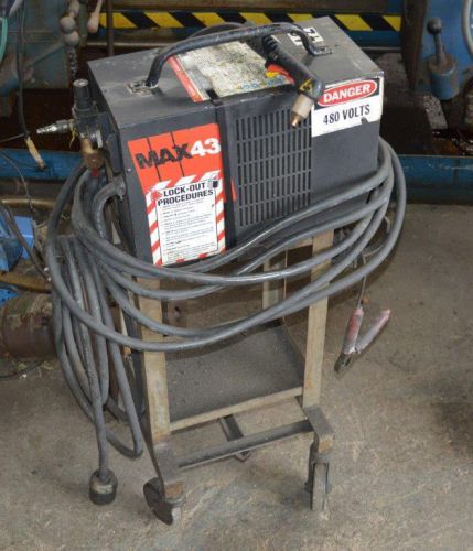 HYPERTHERM PORTABLE PLASMA CUTTING SYSTEM #MAX 43 - 27868