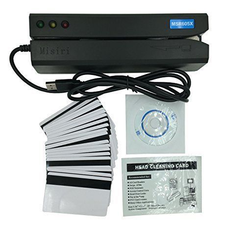 Misiri 605X MSR605X HiCo Magnetic Card Reader Writer Encoder MSR607 MSR608