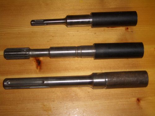 Rod driver for grounding rods sds max, spline, sds plus for sale