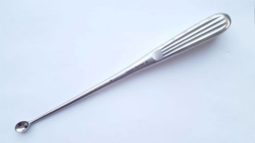 Spratt Brun Bone Curette Straight Orthopedic German Stainless Size 6