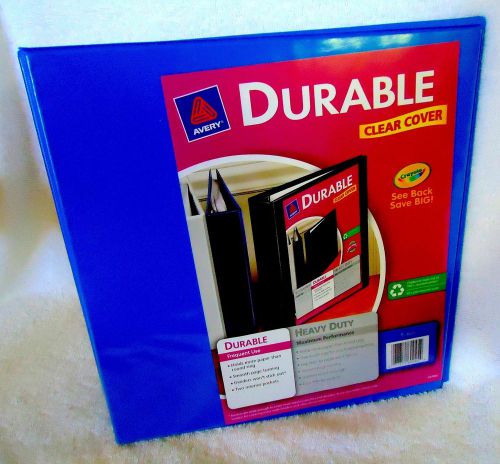 Avery:heavy duty/durable slant ring reference binder, 1-1/2&#034; 375~capacity, blue for sale