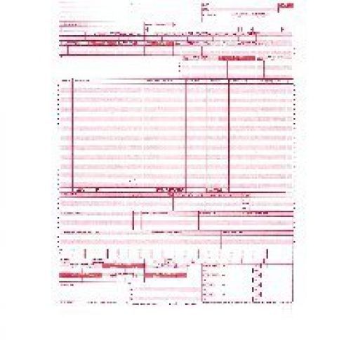 Next Day Labels UB-04 (CMS 1450) Health Hospital Insurance Claim Form, Laser