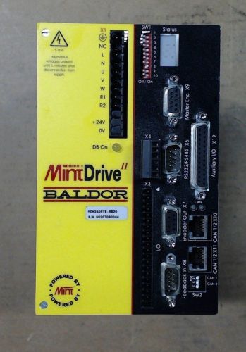 Used Baldor Mint Drive II MDH2A05TB-RB20 servo controller - 60 day warranty