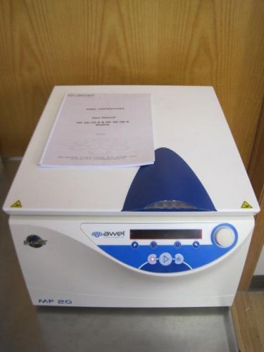 Nuaire awel centrifuge mf 20 mf20 error 005 w/ manual parts repair for sale