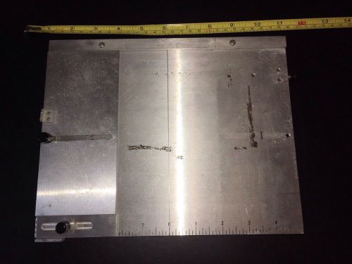 Kingsley hot foil stamping Embossing machine base extenstion plate