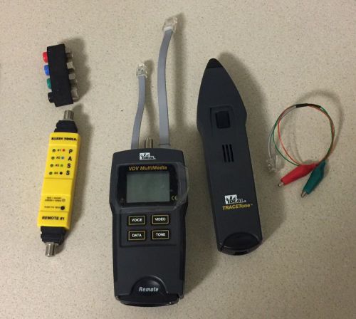 IDEAL VDV MULITIMEDIA CABLE TESTER KLEIN TOOLS TRACE TONE FLUKE