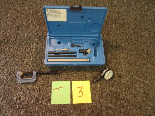 FOWLER DIAL INDICATOR .001 SHOP METER GAGE GAUGE SET TOOL MILITARY SURPLUS NEW