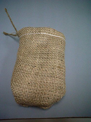 NEW 4 X 6 Burlap Bag with String Pack of 50 FREE SHIPPING