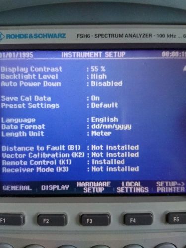 Rohde &amp; Schwarz TS EMF system