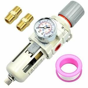 Pneumatic 3/8 Inch NPT Air Filter Pressure (3/8&#034;|Manual Drainage)