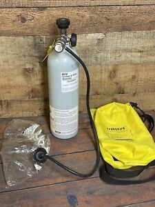 Transaire MSA 3000 PSI 10 Minute Breathing Apparatus Escape Rescue Cylinder Tank