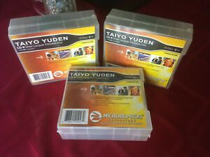 New TAIYO YUDEN CD-R SILVER LACQUER PRINTABLE 25 DISCS 52X Microboards FREE SHIP