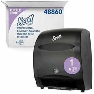 Scott Essential Electronic Towel Dispenser 48860 Fast Change Smoke with Purpl...