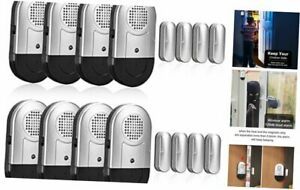 Window and Door Alarms for Home 8 Pack  Wireless Magnetic Sensor 120 Loud DB
