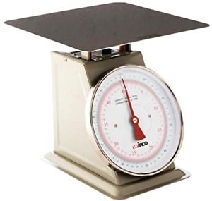 Winco SCAL-9100 100-Pound/45.45kg Scale with 9-Inch Dial Measure Food Kitchen