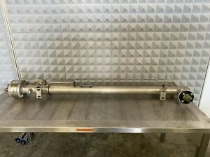 Allegheny Bradford Stainless Steel Shell and Tube Heat Exchanger 6.3 Sq. Ft